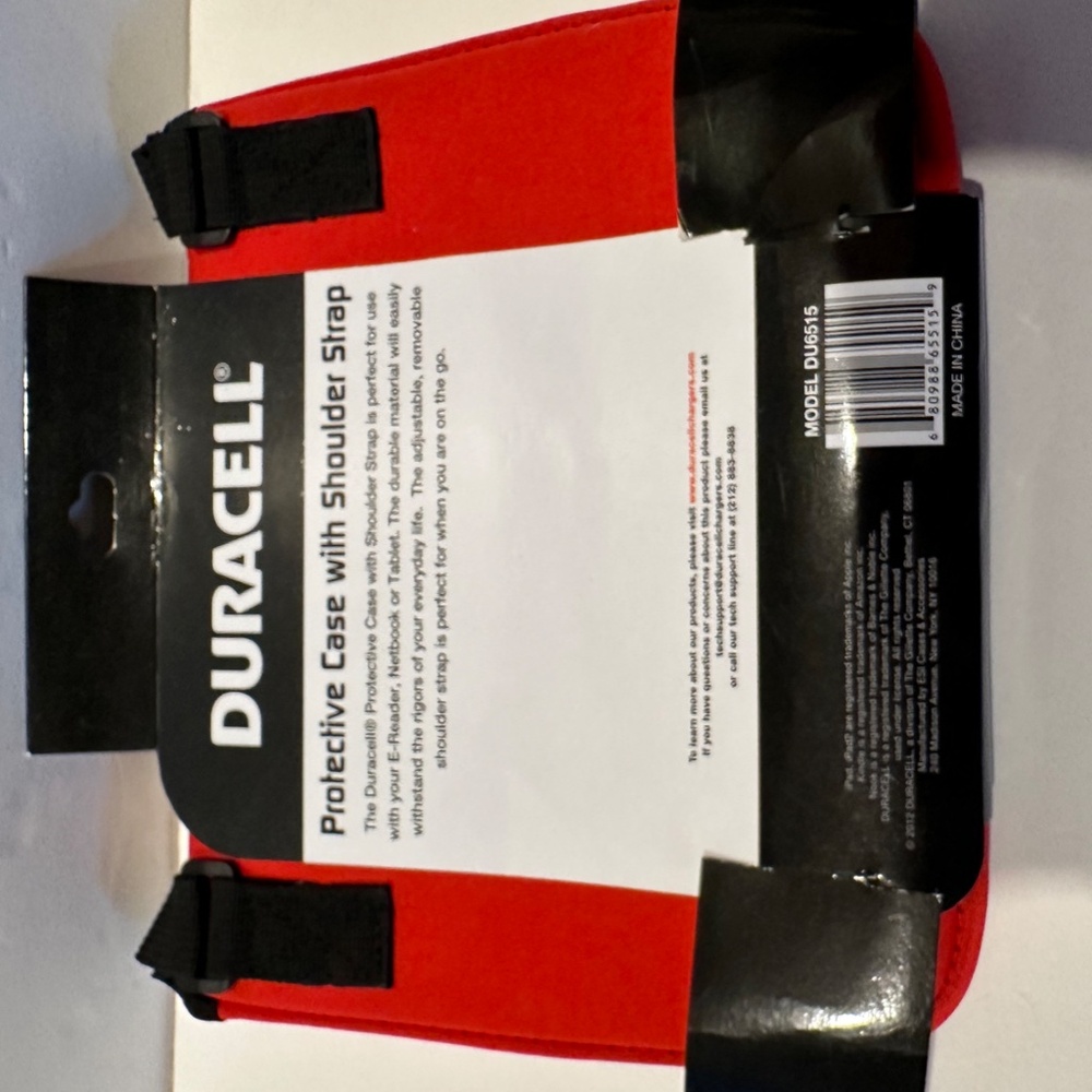 Duracell Tablet Case with shoulder strap. New.